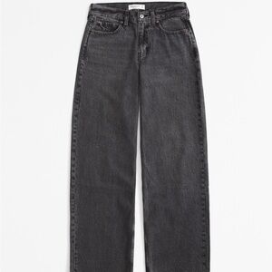 Abercrombie & Fitch Low Rise Ultra Loose Jeans